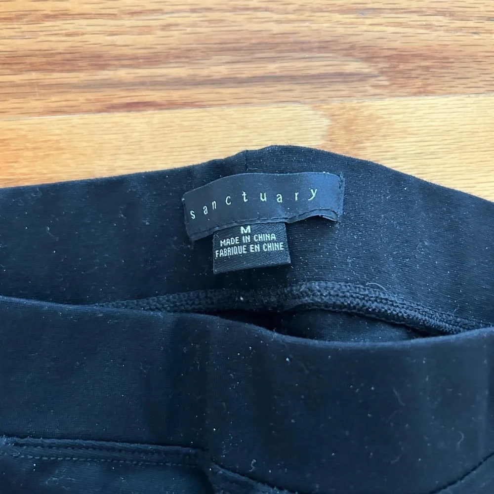Sanctuary Black Women's Pants - Picture 3 of 3